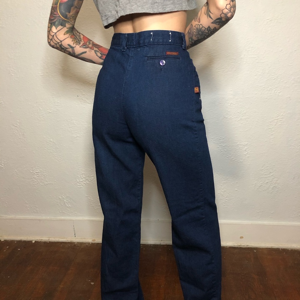 Bonjour Vintage 80s High Waist Jeans Tall / Long